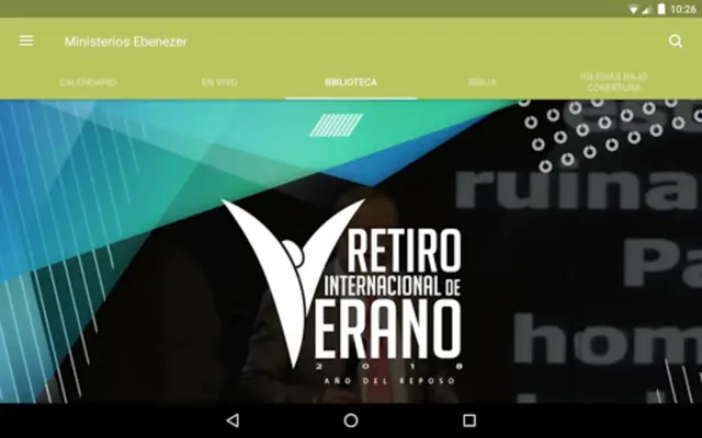 Ministerios Ebenezer android App screenshot 0