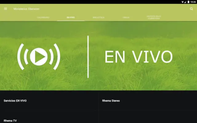 Ministerios Ebenezer android App screenshot 4