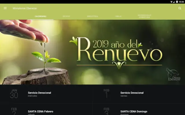 Ministerios Ebenezer android App screenshot 5